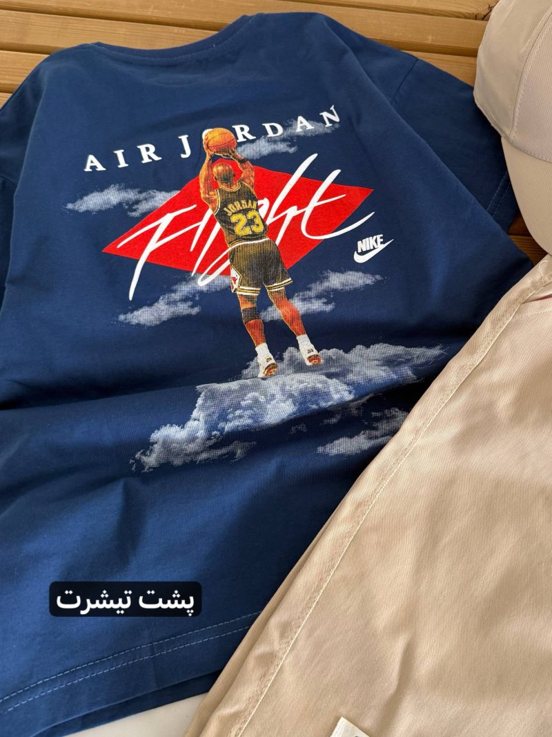 تیشرت و شلوارک کتان نوجوان پسرانه پوکان - Image 10
